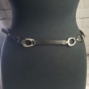 Аі Dееbluе | Accessories | 6962 Black Belts For Women With  display picture 3